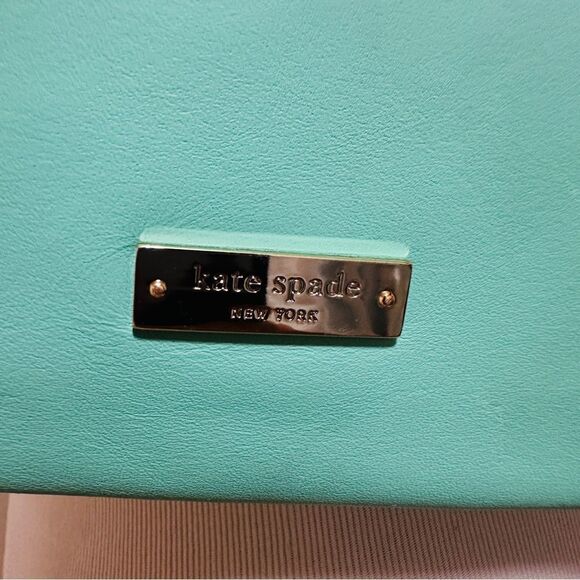 Kate Spade Felisha Bow Terrace Handbag In Mint Green clutch shoulder - Picture 10 of 15